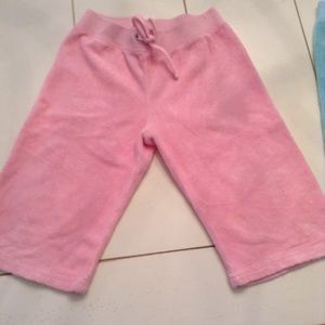 Original Juicy Couture Capri terry pants-set of 3